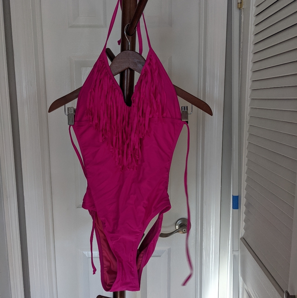 Pink NWOT one piece